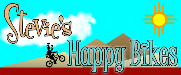 Stevie's Happy Bikes header