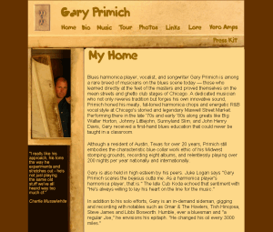 Gary Primich web home
